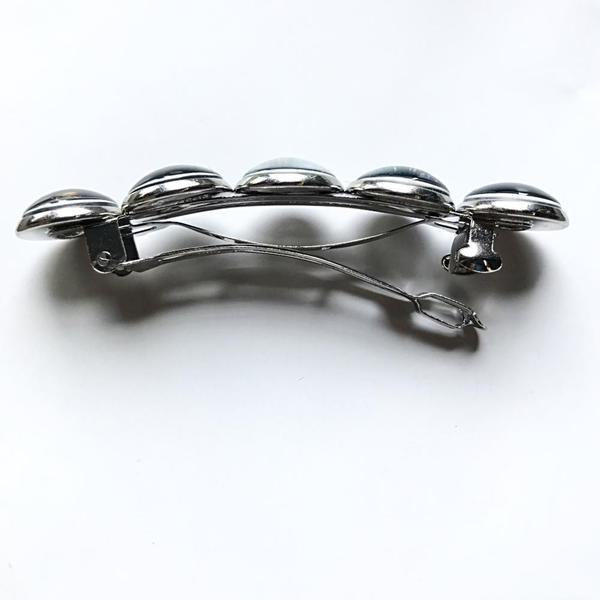Galilean Moon Hair Clip Barrette - Nova Luxe Charm