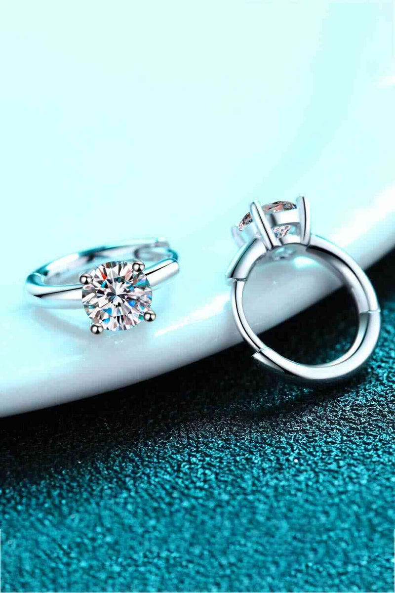 Moissanite Huggie Earrings - Nova Luxe Charm