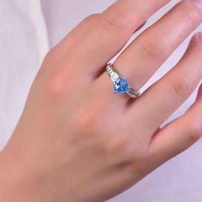 2 Carat Moissanite 925 Sterling Silver Ring - Nova Luxe Charm