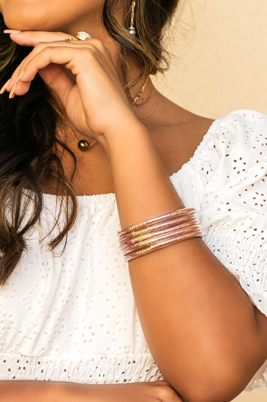 Glitter Jelly Bangle Bracelets - Nova Luxe Charm