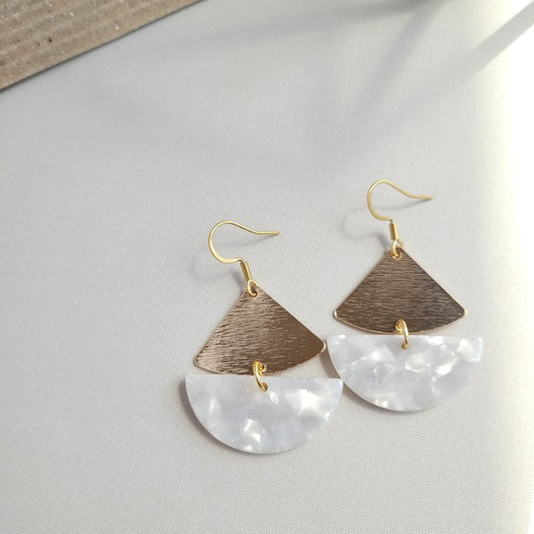 Ava Earrings - Pearl - Nova Luxe Charm