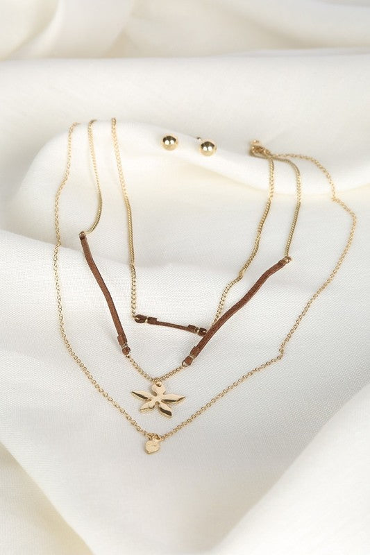 BOHO LAYERED NECKLACE SET - Nova Luxe Charm