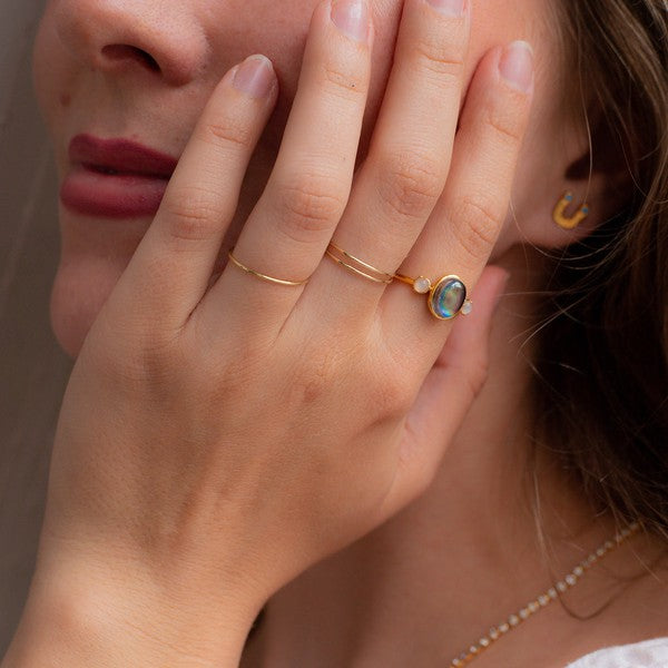 Bejeweled Mood Ring - Nova Luxe Charm