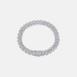 4.63 Carat Moissanite 925 Sterling Silver Bracelet