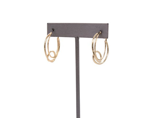 CHIC DOUBLE LAYER HOOP EARRING - Nova Luxe Charm
