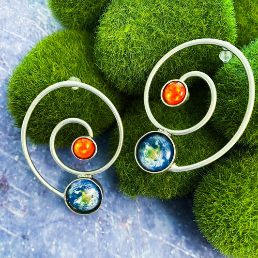 Earth's Orbit Earrings - Nova Luxe Charm