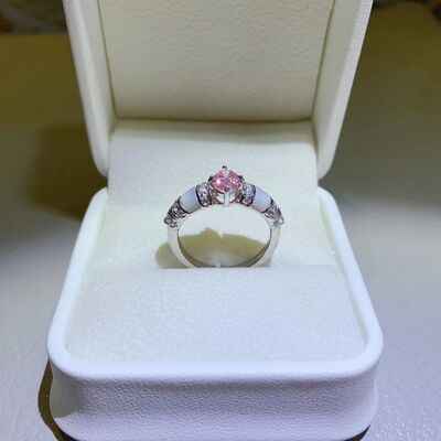 1 Carat Moissanite 925 Sterling Silver Ring